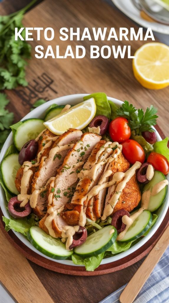 Keto Chicken Shawarma Recipe