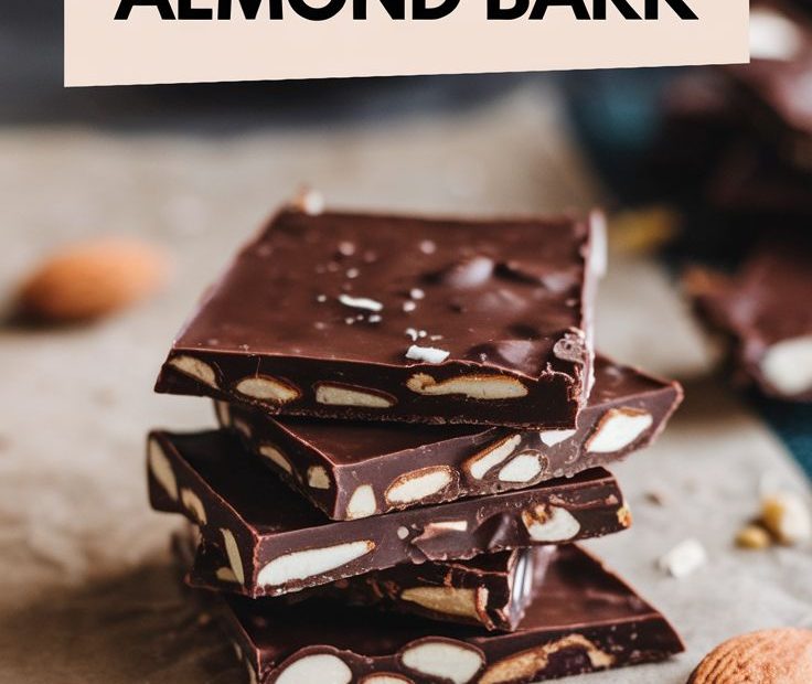 Keto Chocolate Almond Bark Recipe