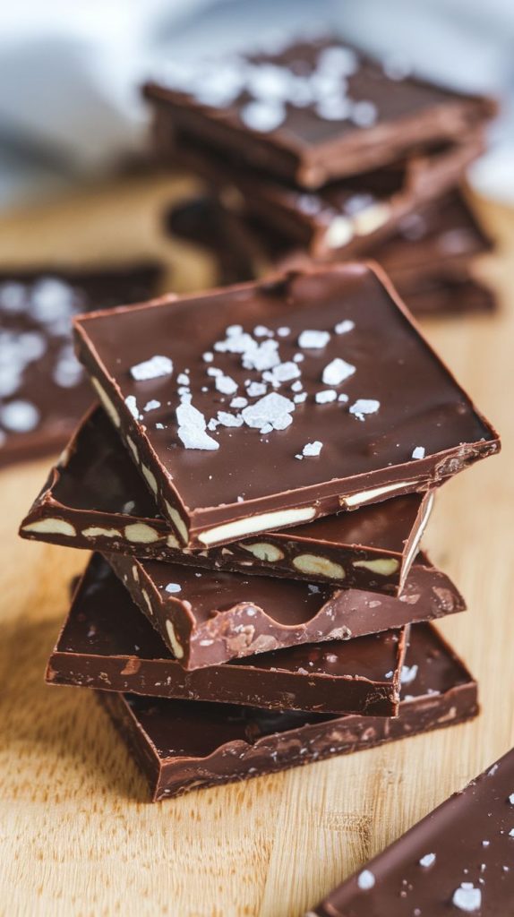 Keto Chocolate Almond Bark Recipe