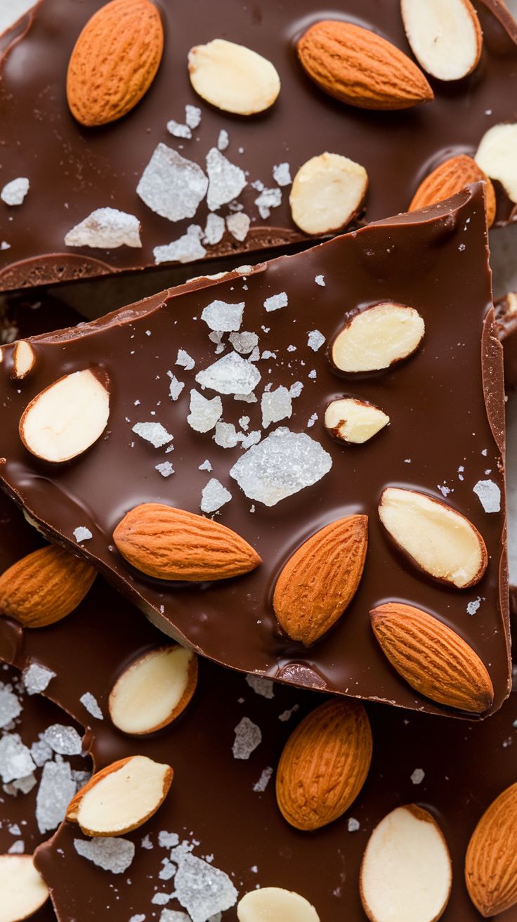 Breathtaking Chocolate Almond Bark Recipe Artwork Collection Breathtaking Chocolate Almond Bark Recipe Artwork Collection