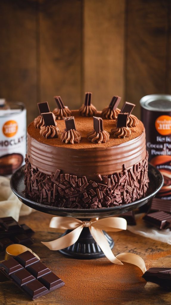 Keto Chocolate Blackout Cake Recipe