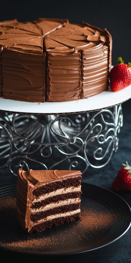 Keto Chocolate Blackout Cake Recipe