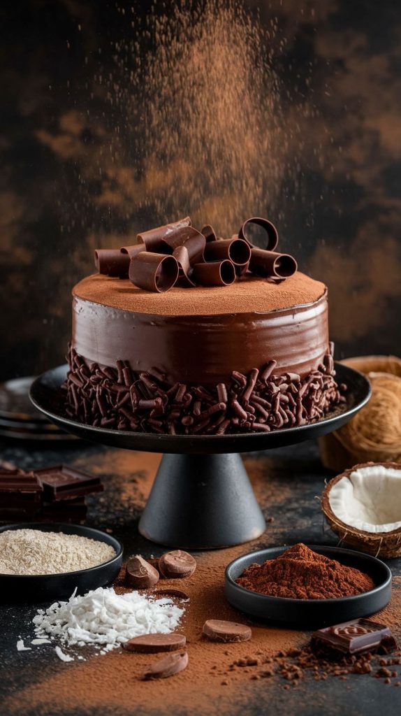 Keto Chocolate Blackout Cake Recipe