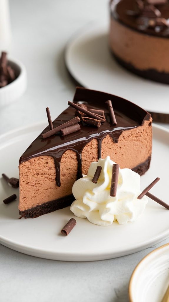 Keto Chocolate Cheesecake Recipe