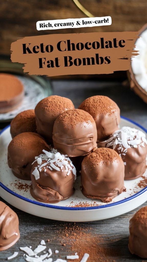 Keto Chocolate Fat Bombs Recipe