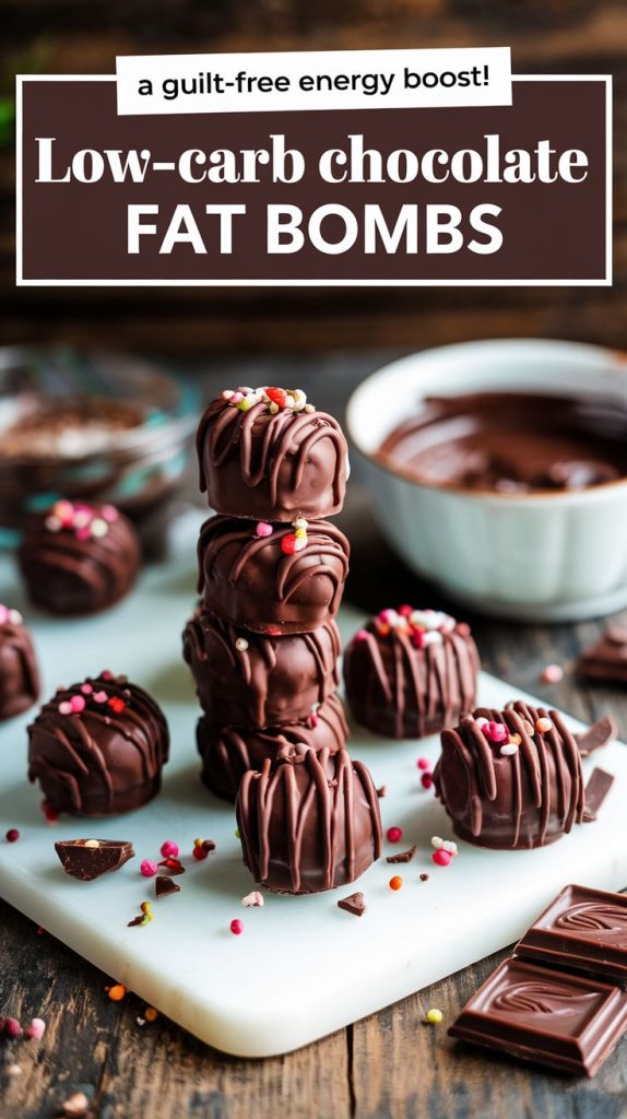 Keto Chocolate Fat Bombs Recipe