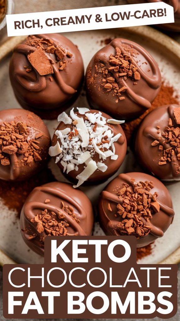 Keto Chocolate Fat Bombs Recipe