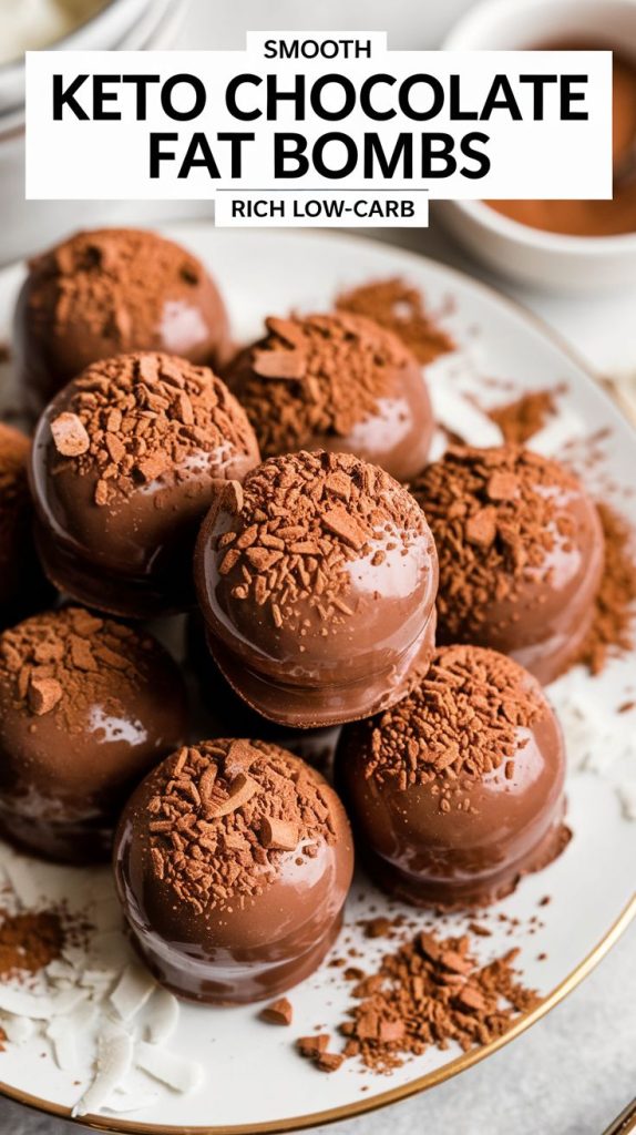 Keto Chocolate Fat Bombs Recipe