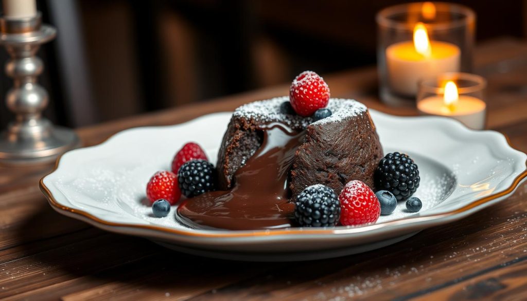 Keto Chocolate Lava Cake