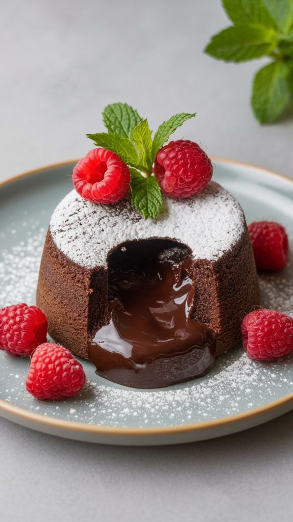 Keto Chocolate Lava Cake Recipe