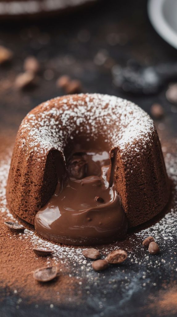 Keto Chocolate Lava Cake Recipe