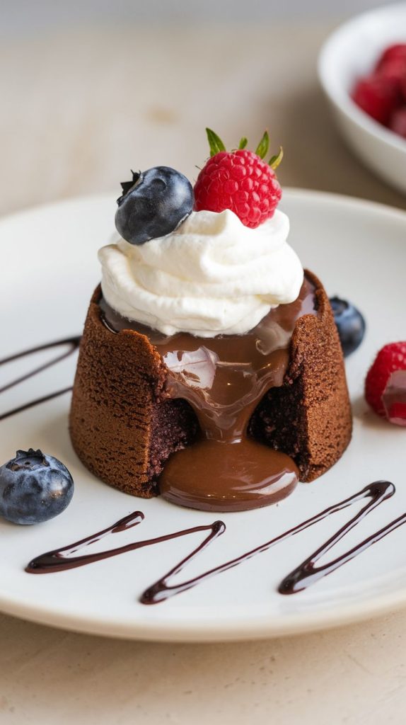 Keto Chocolate Lava Cake Recipe