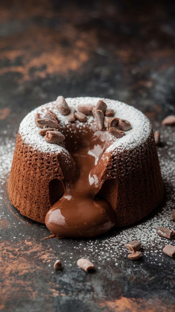 Keto Chocolate Lava Cake