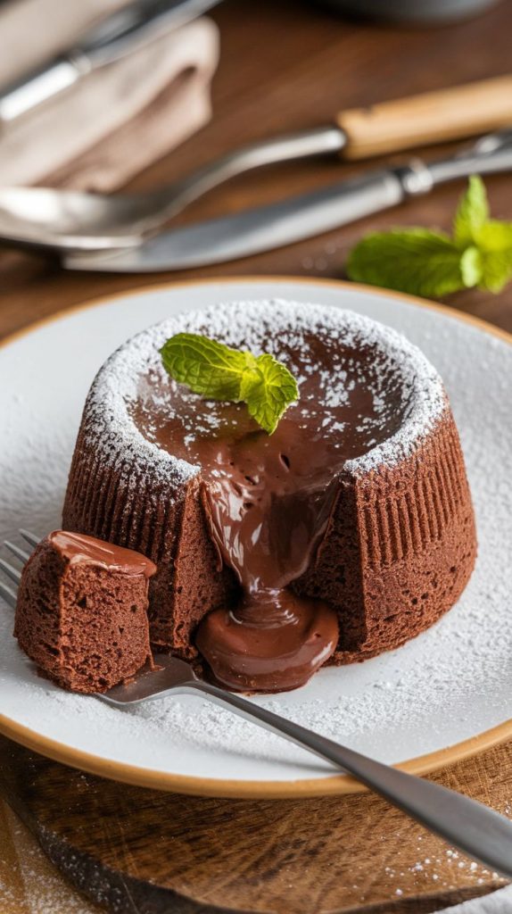 Keto Chocolate Lava Cake Recipe