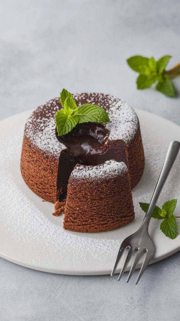 Keto Chocolate Lava Cake Recipe