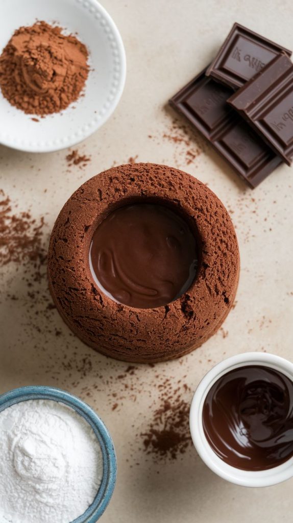 Keto Chocolate Lava Cake Recipe