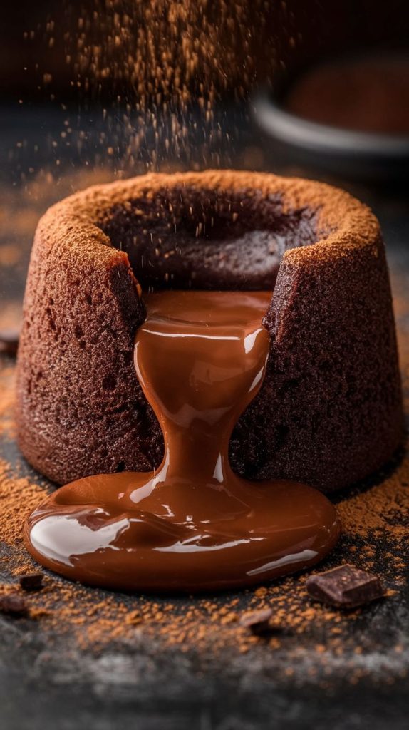 Keto Chocolate Lava Cake Recipe