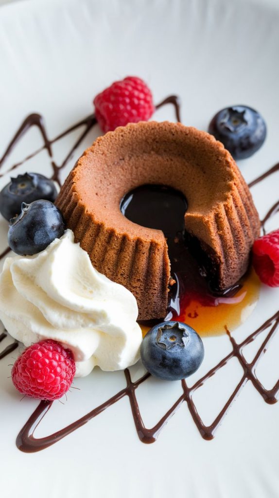 Keto Chocolate Lava Cake Recipe