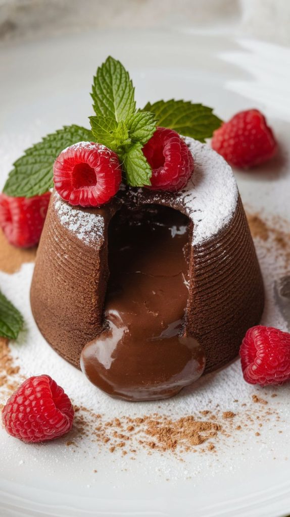 Keto Chocolate Lava Cake Recipe