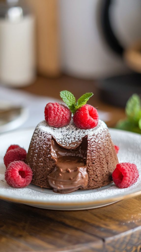 Keto Chocolate Lava Cake Recipe