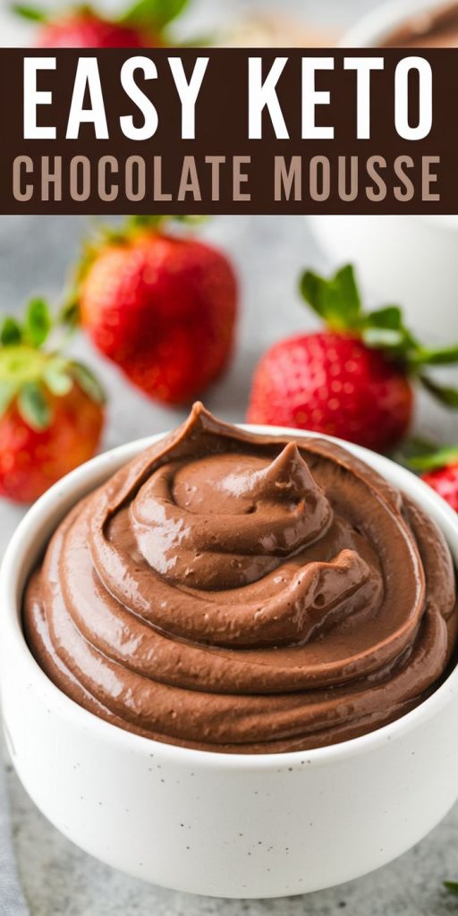 Keto Chocolate Mousse Recipe