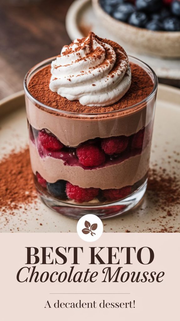 Keto Chocolate Mousse Recipe