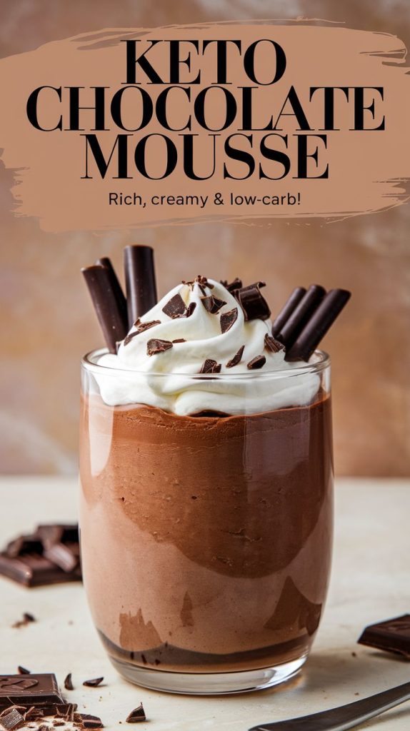 Keto Chocolate Mousse Recipe