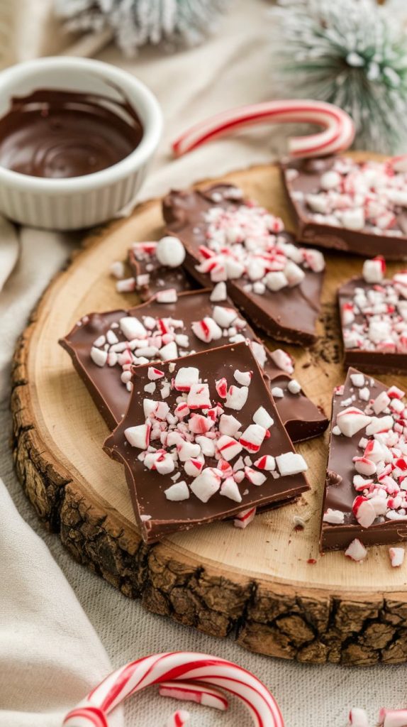 Keto Chocolate Peppermint Bark