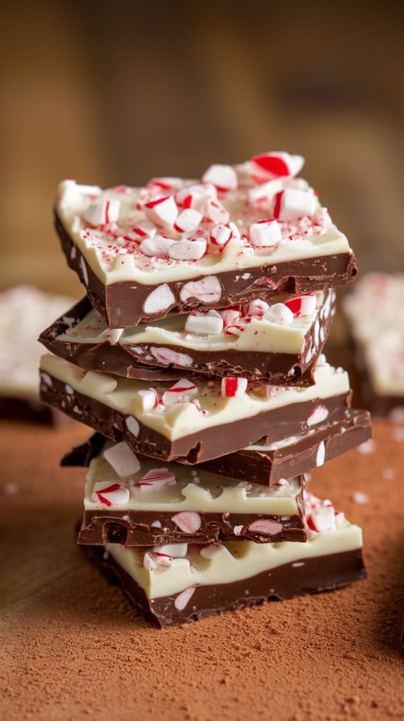 Keto Chocolate Peppermint Bark Recipe