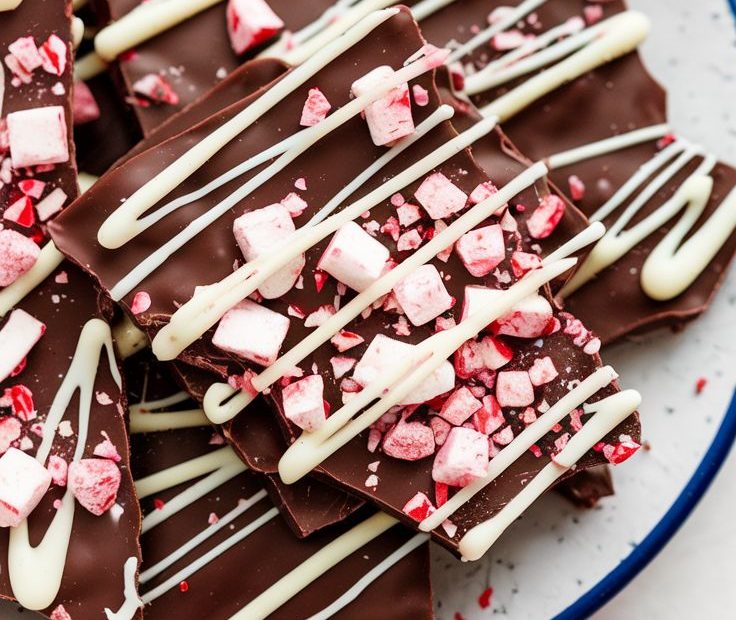 Keto Chocolate Peppermint Bark Recipe