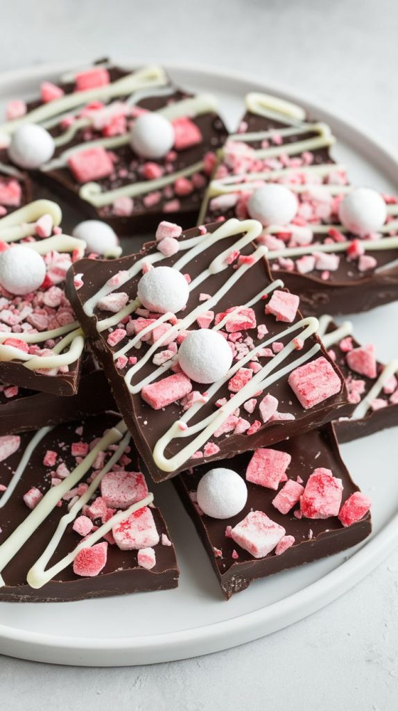 Keto Chocolate Peppermint Bark Recipe