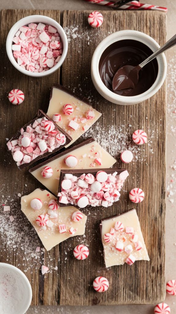 Keto Chocolate Peppermint Bark Recipe