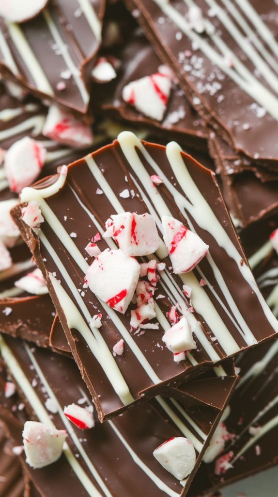 Keto Chocolate Peppermint Bark Recipe