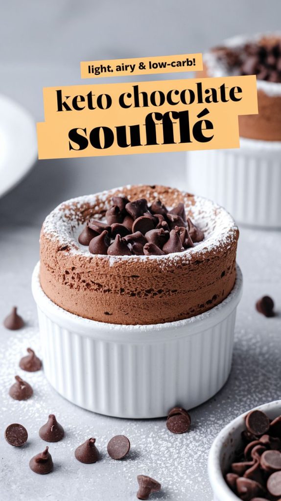 Keto Chocolate Soufflé Recipe