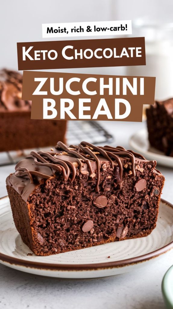 Keto Chocolate Zucchini Bread Recipe