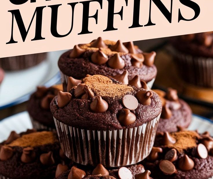 Keto Double Chocolate Muffins Recipe