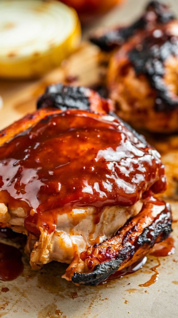 Keto Low Carb BBQ Chicken Thighs