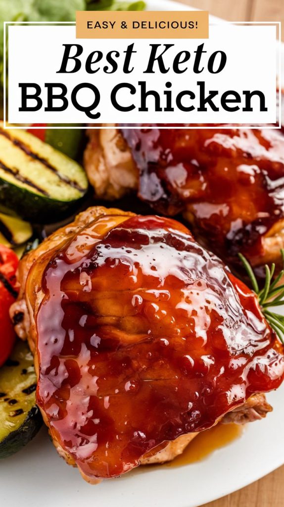 Keto Low Carb BBQ Chicken Thighs