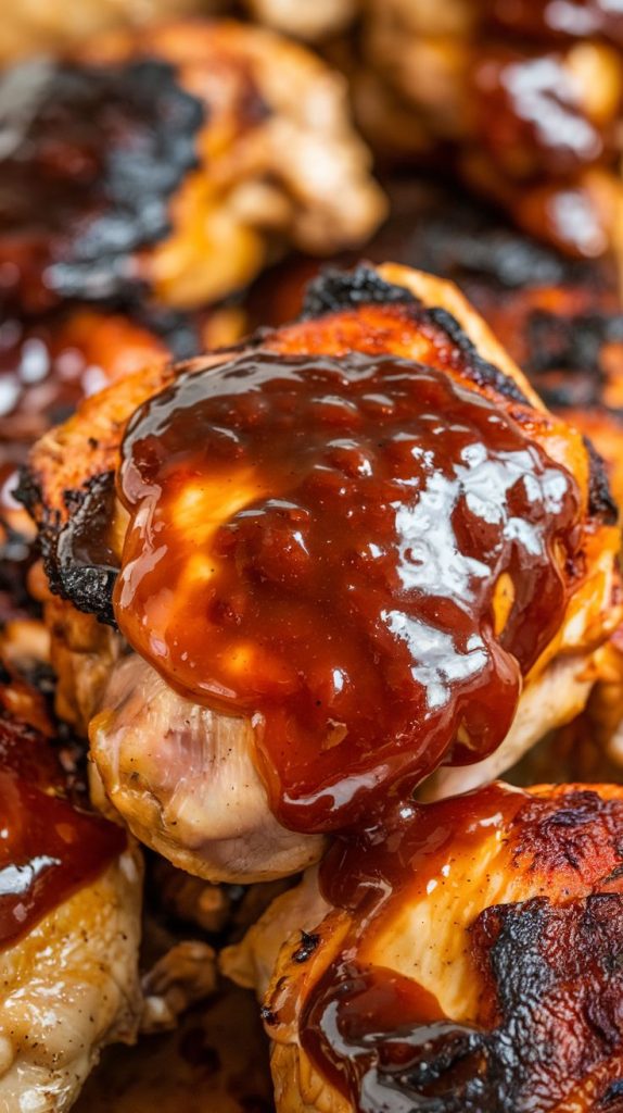 Keto Low Carb BBQ Chicken Thighs