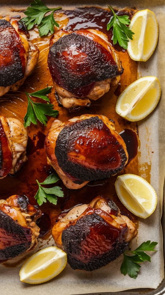 Keto Low Carb BBQ Chicken Thighs