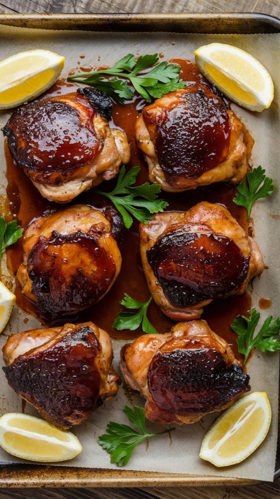 Keto Low Carb BBQ Chicken Thighs