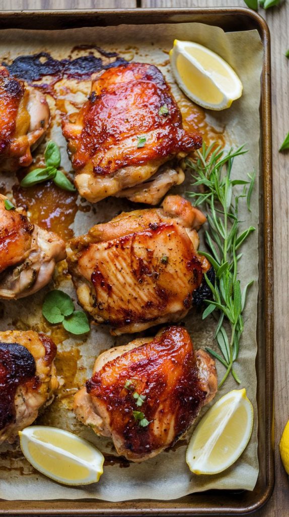 Keto Low Carb BBQ Chicken Thighs