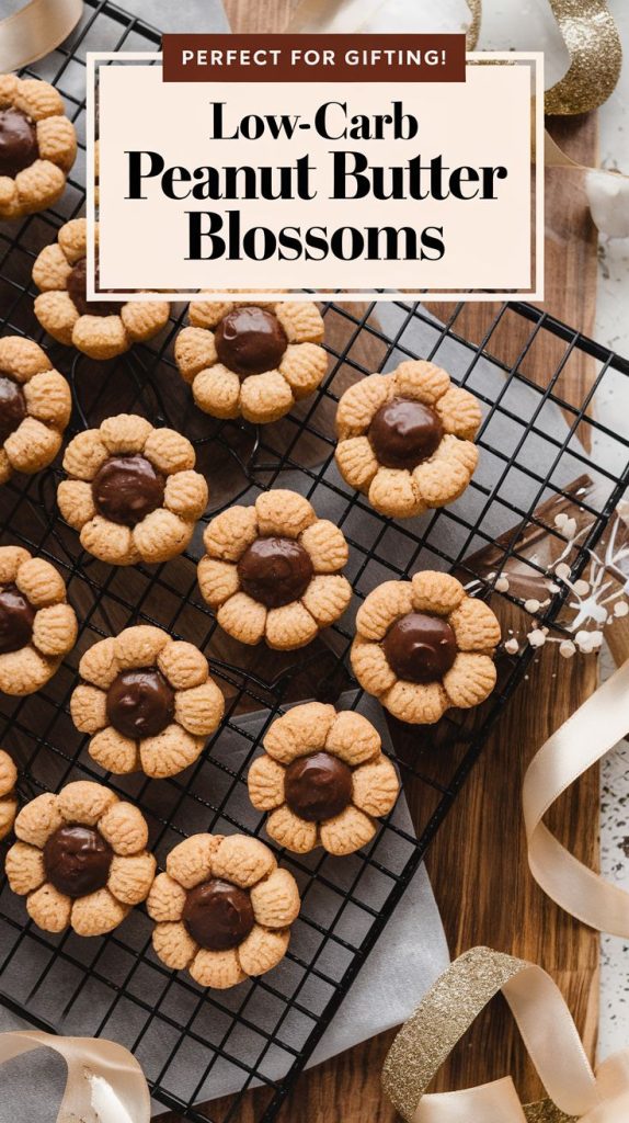 Keto Peanut Butter Blossoms Recipe