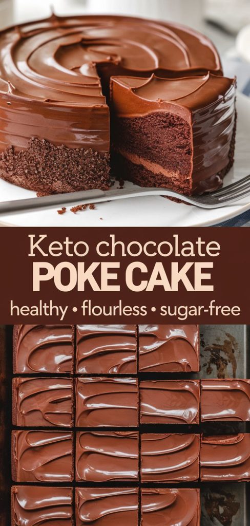 Keto Poke Cake Recipe