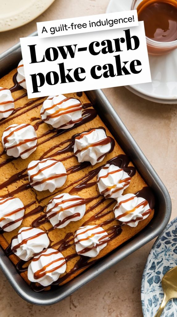 Keto Poke Cake Recipe