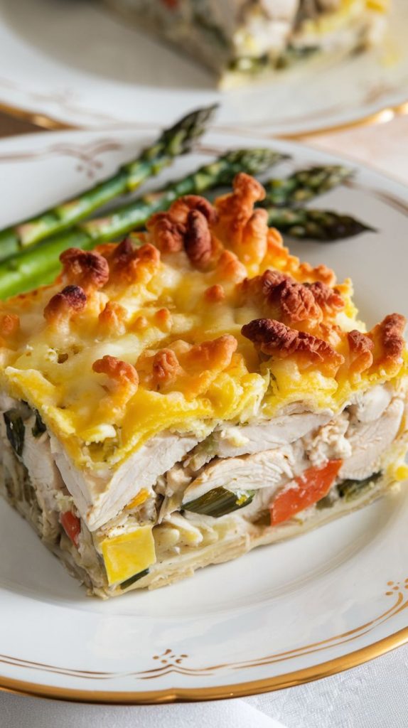 Keto low carb Millionaire Chicken Casserole recipe