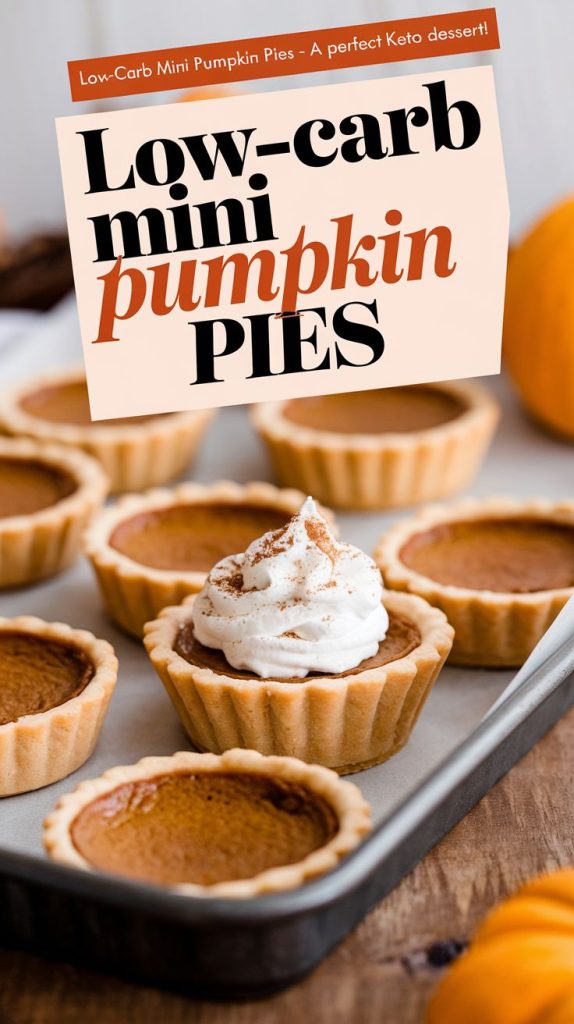 Mini Keto Pumpkin Pie Recipe