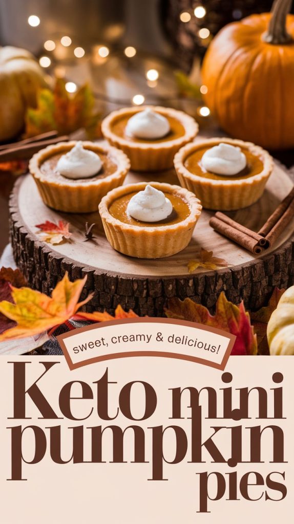 Mini Keto Pumpkin Pie Recipe