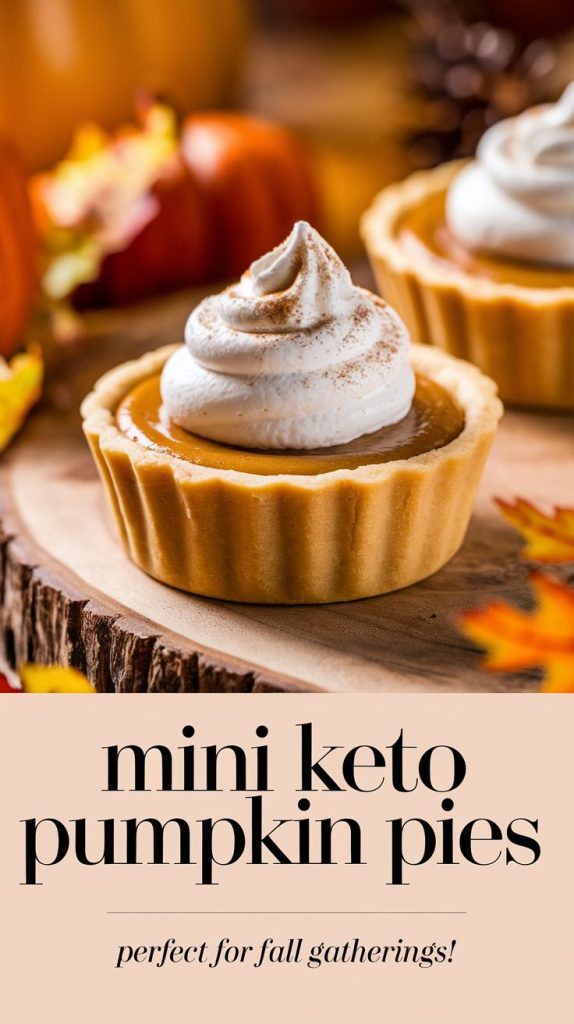 Mini Keto Pumpkin Pie Recipe