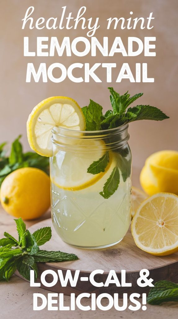 Mint Lemonade Mocktail Recipe